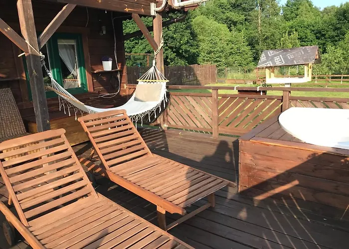 Fifi Dom Drewniany Z 4 Sypialniami Prázdninový dům *